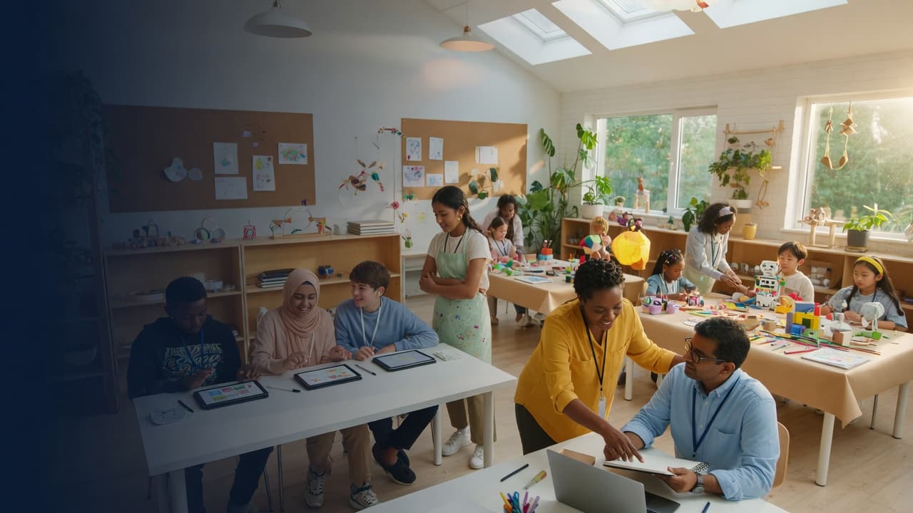 Multi-age leadership learning studio for kids, teens, and adults