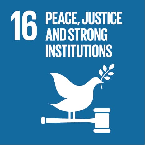 SDG 16: Peace & Justice